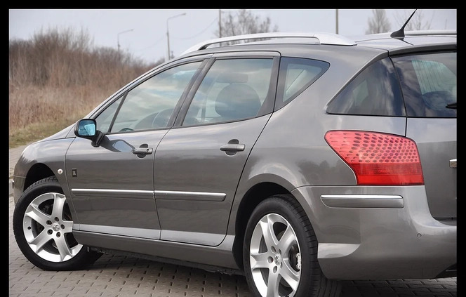 Peugeot 407 cena 18900 przebieg: 155600, rok produkcji 2009 z Siedlce małe 497
